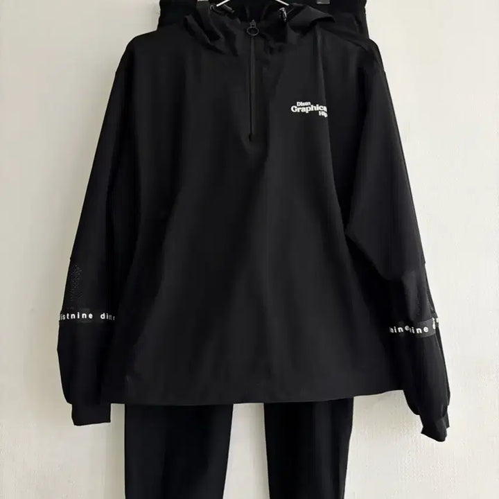 [BUNJANG] Black Training Set / 블랙 트레이닝복 세트