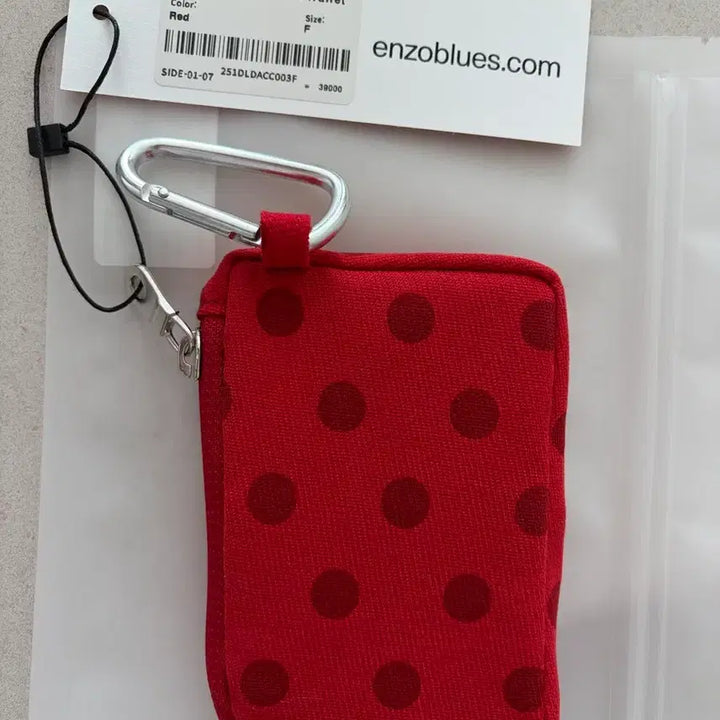 [BUNJANG] ENZOBLUES Double Logo Dot Wallet / ENZOBLUES 엔조블루스 더블로고 도트 월렛