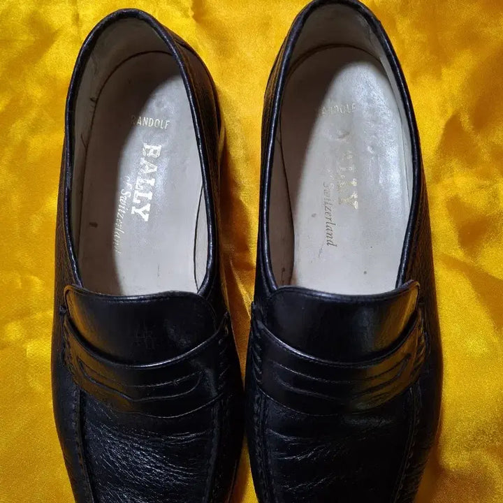 [BUNJANG] Bally Randolph Black Leather Loafers / 발리 RANDOLF 검정색 가죽 로퍼