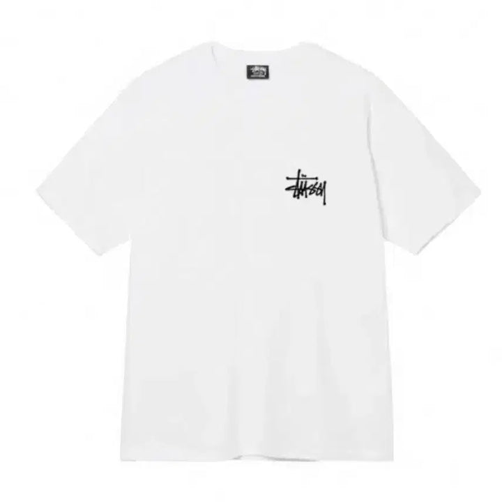[BUNJANG] Stussy Basic Logo T-Shirt Black / 스투시 기본 로고 블랙 반팔티