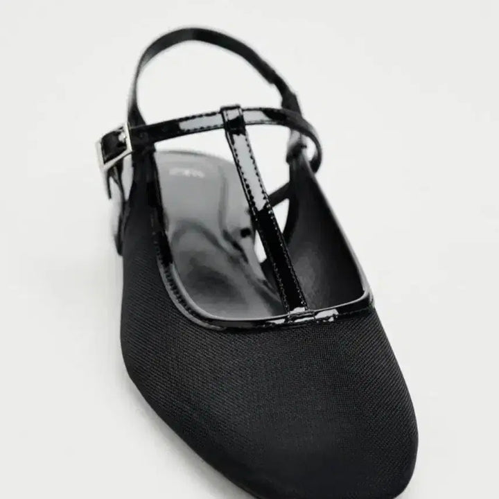 [BUNJANG] Zara Mesh Slingback Strap Sandals Flat Mary Jane Shoes / 자라 메쉬 슬링백 여름 슈즈 스트랩 샌들 플랫 메리제인 40 255