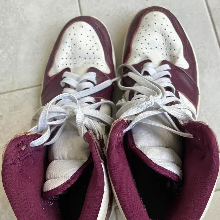[BUNJANG] Jordan 1 High Bordeaux / 조던 1 하이 보르도