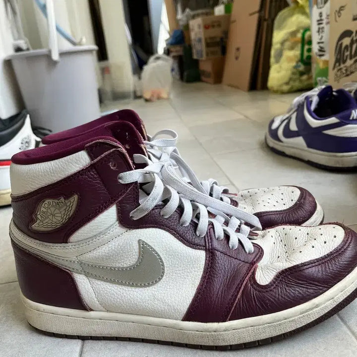 [BUNJANG] Jordan 1 High Bordeaux / 조던 1 하이 보르도