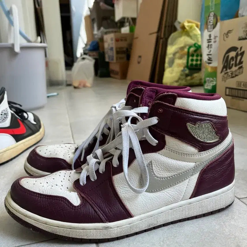 [BUNJANG] Jordan 1 High Bordeaux / 조던 1 하이 보르도