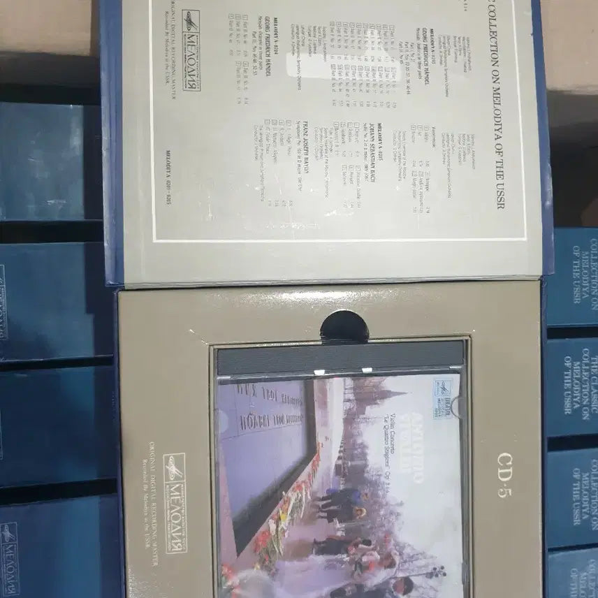 [BUNJANG] Melodiya Classical Collection USSR Music CD Set / 멜로디야 클래식 컬렉션 USSR 음반  음악CD