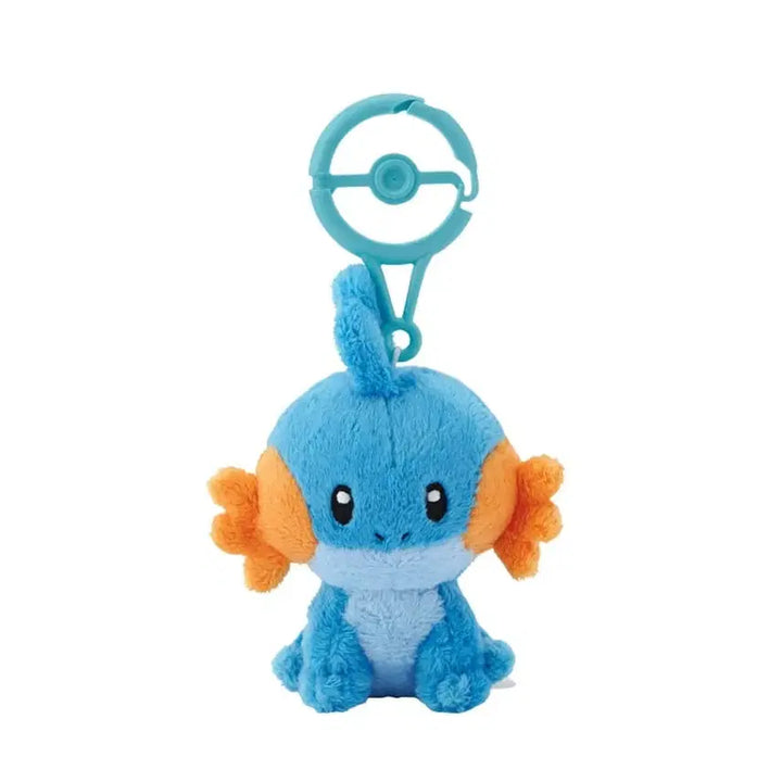 [BUNJANG] Pokemon Mudkip Carabiner Mascot Plush Keychain / 포켓몬스터 물짱이 카라비너 마스코트 인형