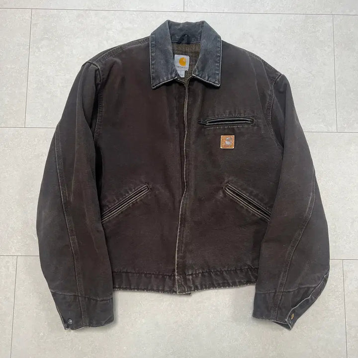 [BUNJANG] Carhartt Detroit J97 Jacket Dark Brown / [L] 칼하트 디트로이트 j97 다크브라운