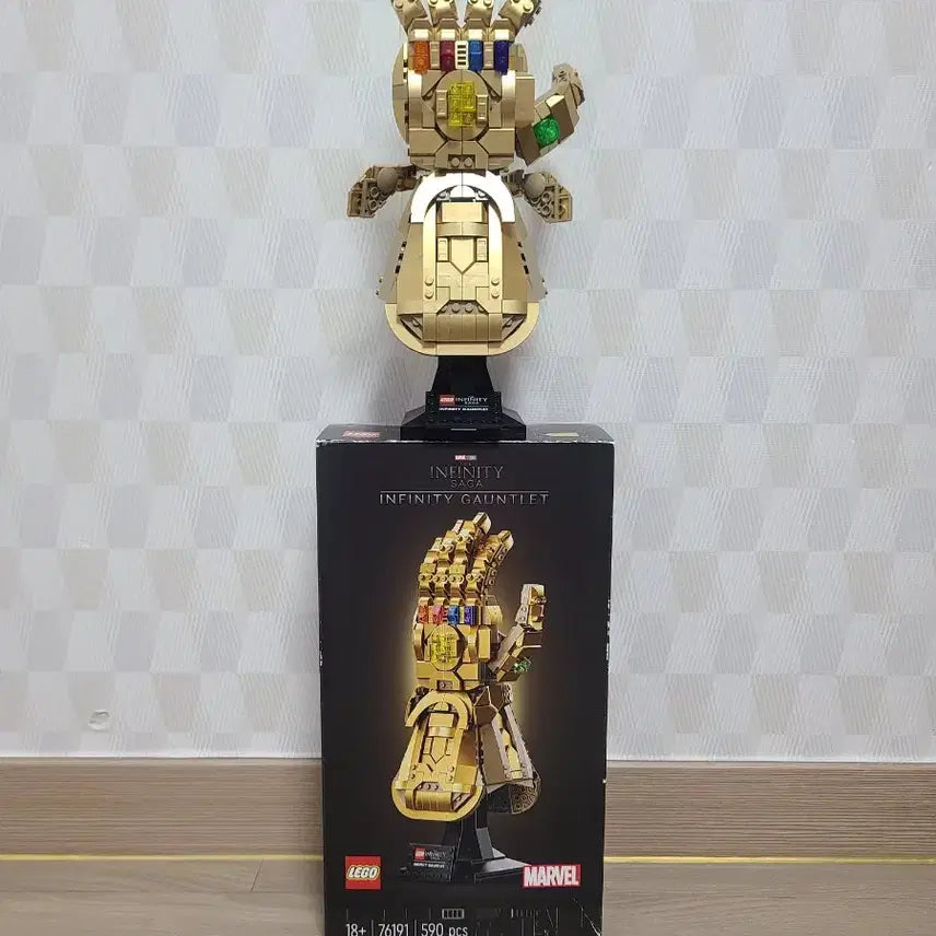 [BUNJANG] LEGO Marvel Infinity Gauntlet 76191 (Assembled) / [1회 조립&amp;보관] 레고 마블 인피니티 건틀렛 76191