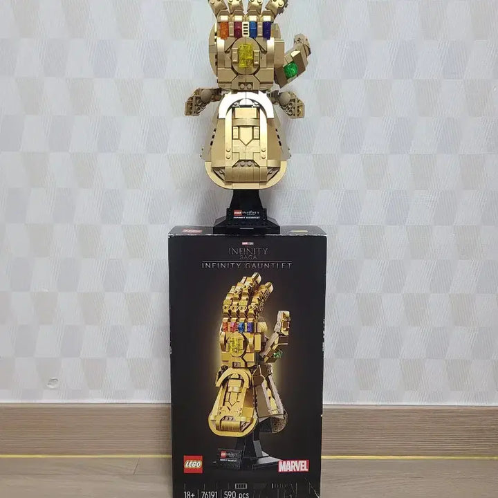 [BUNJANG] LEGO Marvel Infinity Gauntlet 76191 (Assembled) / [1회 조립&amp;보관] 레고 마블 인피니티 건틀렛 76191