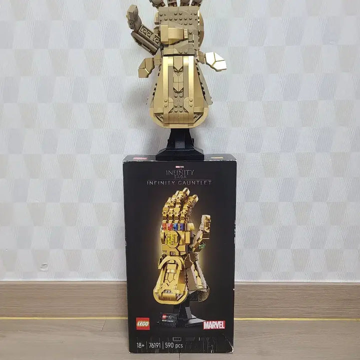 [BUNJANG] LEGO Marvel Infinity Gauntlet 76191 (Assembled) / [1회 조립&amp;보관] 레고 마블 인피니티 건틀렛 76191