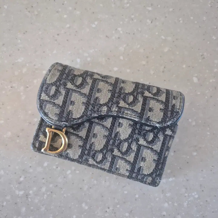 [BUNJANG] Dior Oblique Saddle Card Holder / 디올 오블리크 카드지갑 새들 디자인