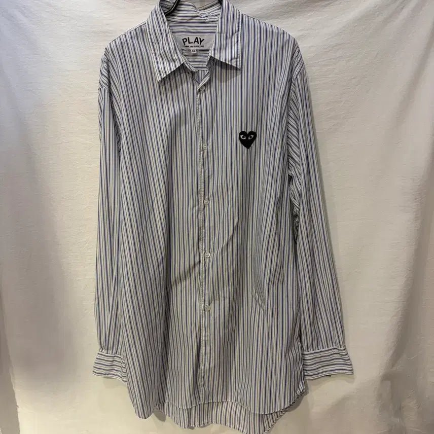 [BUNJANG] Comme des Garçons Striped Shirt / 꼼데가르송 스트라이프 셔츠