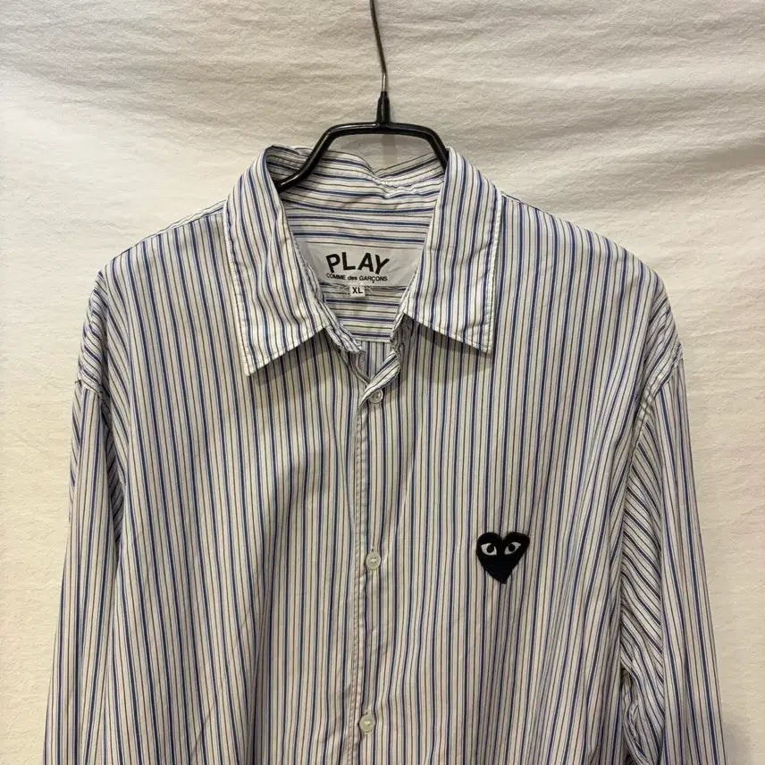 [BUNJANG] Comme des Garçons Striped Shirt / 꼼데가르송 스트라이프 셔츠