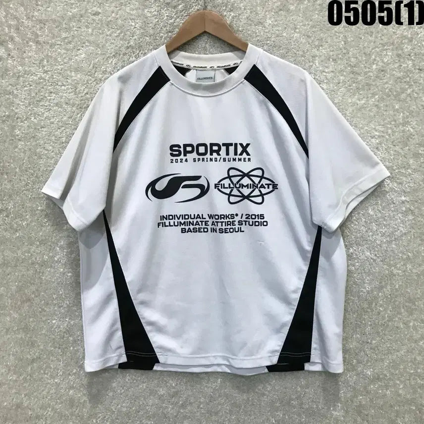 [BUNJANG] F.ILLUMINATE Functional Short Sleeve T-Shirt Size S / F.ILLUMINATE 기능성 반팔 티셔츠 s