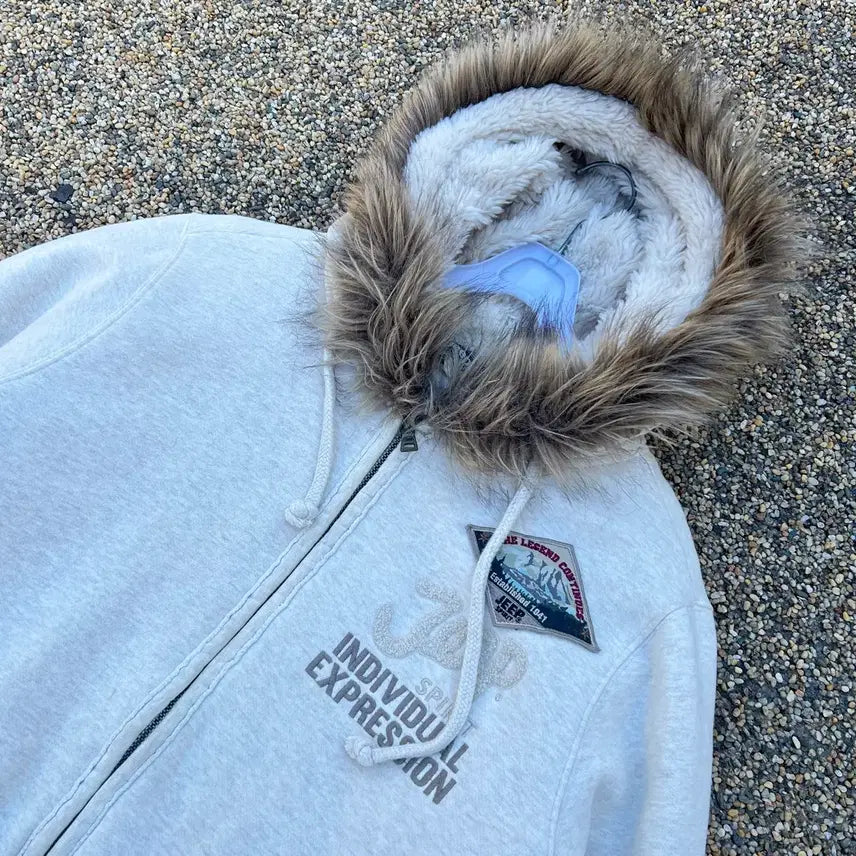 [BUNJANG] Jeep Wolf Joe Hooded Zip-Up Jacket / Jeep 울프조 후드집업