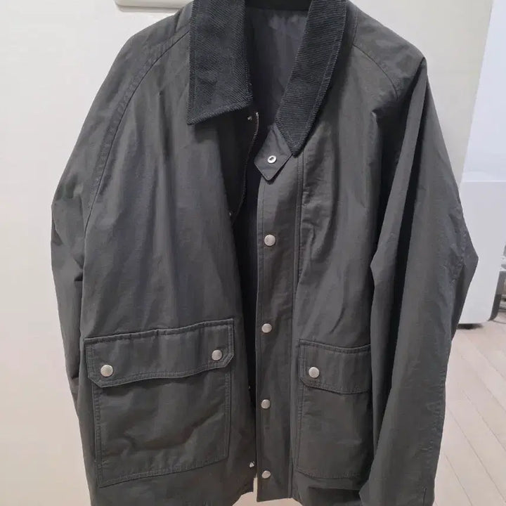 [BUNJANG] Steady Everywear Hunting Jacket Charcoal Size 2 / 스테디에브리웨어 헌팅 자켓 차콜 2사이즈