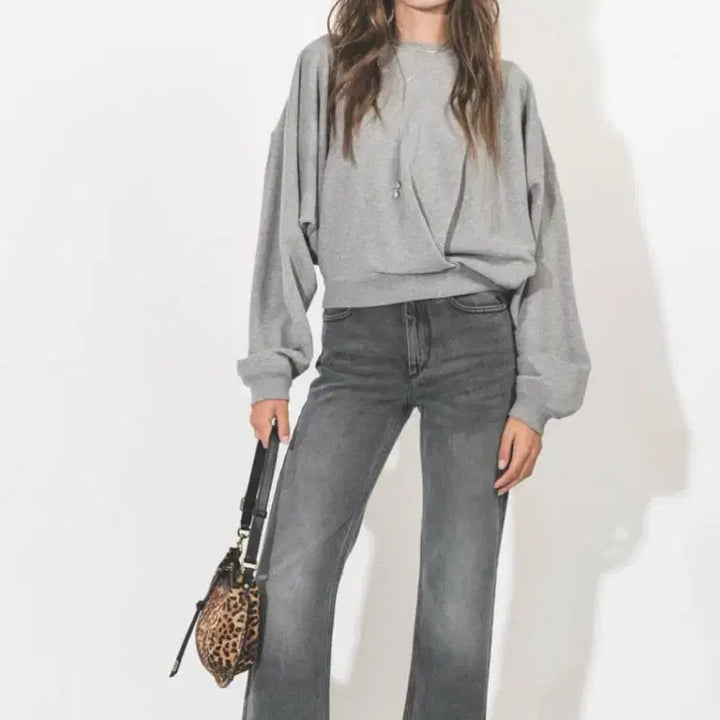[BUNJANG] Isabel Marant Belvira Bootcut Denim Jeans Grey EU34 / 이자벨마랑 belvira 벨비라 부츠컷 데님 그레이 EU34