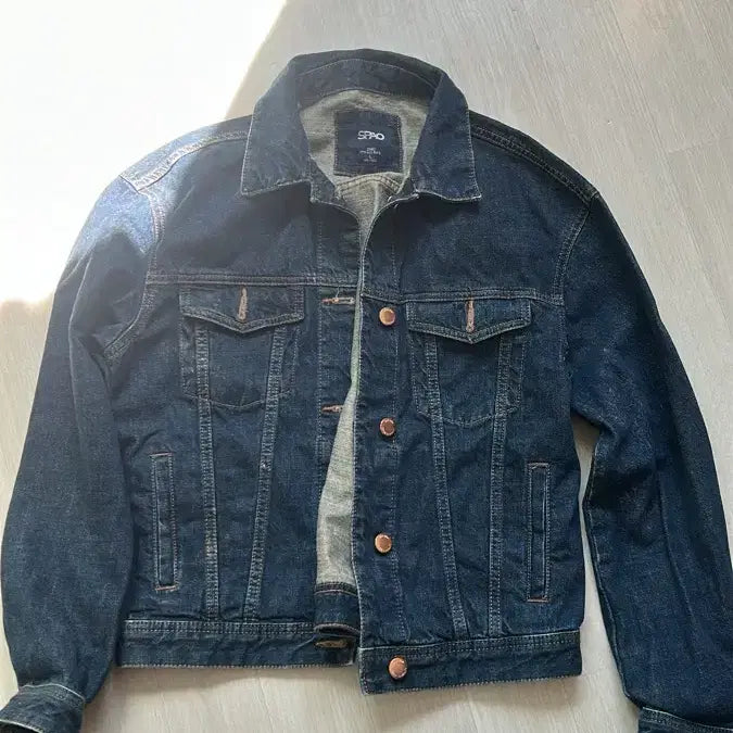[BUNJANG] SPAO Denim Trucker Jacket / 스파오 데님 트러커 자켓 청자켓