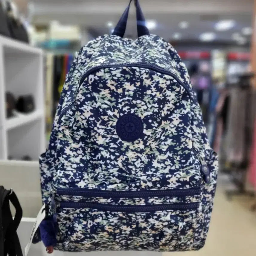 [BUNJANG] Kipling Medium Backpack Navy / 정품)키플링 백팩  (미듐) 상태굿