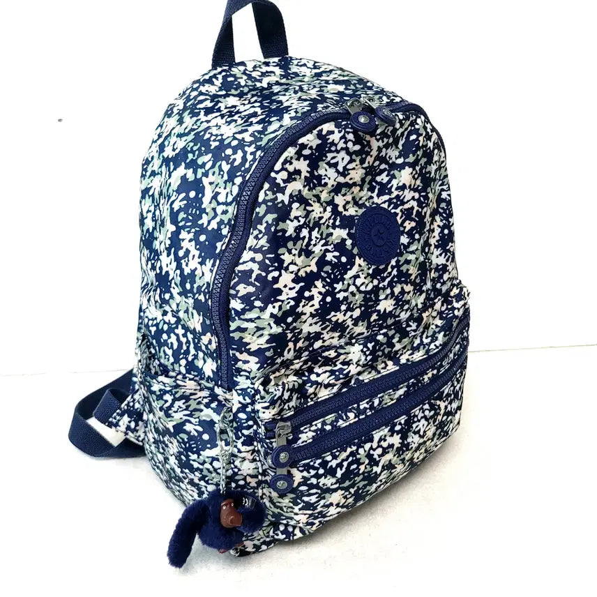 [BUNJANG] Kipling Medium Backpack Navy / 정품)키플링 백팩  (미듐) 상태굿