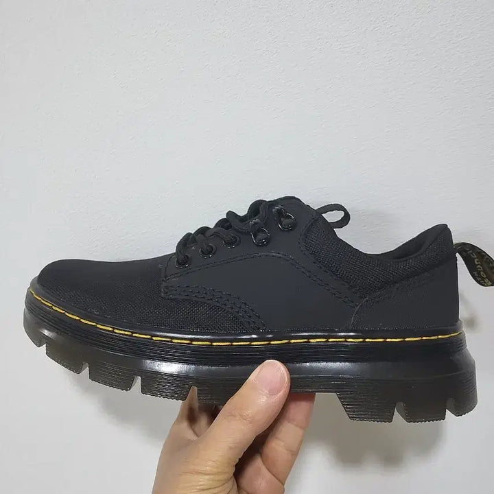 [BUNJANG] Dr. Martens Aiden Wyoming Leather Oxford Shoes Black / 닥터마틴 리더 와이오밍 슈즈 블랙 새것