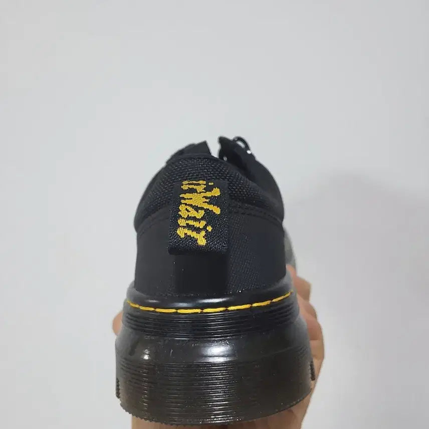 [BUNJANG] Dr. Martens Aiden Wyoming Leather Oxford Shoes Black / 닥터마틴 리더 와이오밍 슈즈 블랙 새것