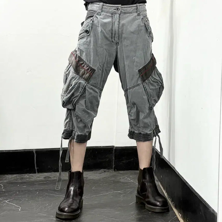 [BUNJANG] Avirex Cargo Bermuda Shorts / 아비렉스 카고 버뮤다 팬츠