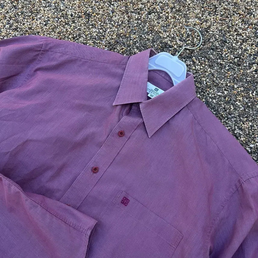 [BUNJANG] Givenchy Purple Oxford Shirt / 지방시 퍼플 옥스퍼드 셔츠