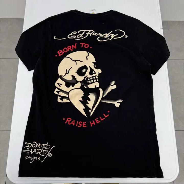 [BUNJANG] Ed Hardy Short Sleeve T-Shirt / 에드하디 반팔