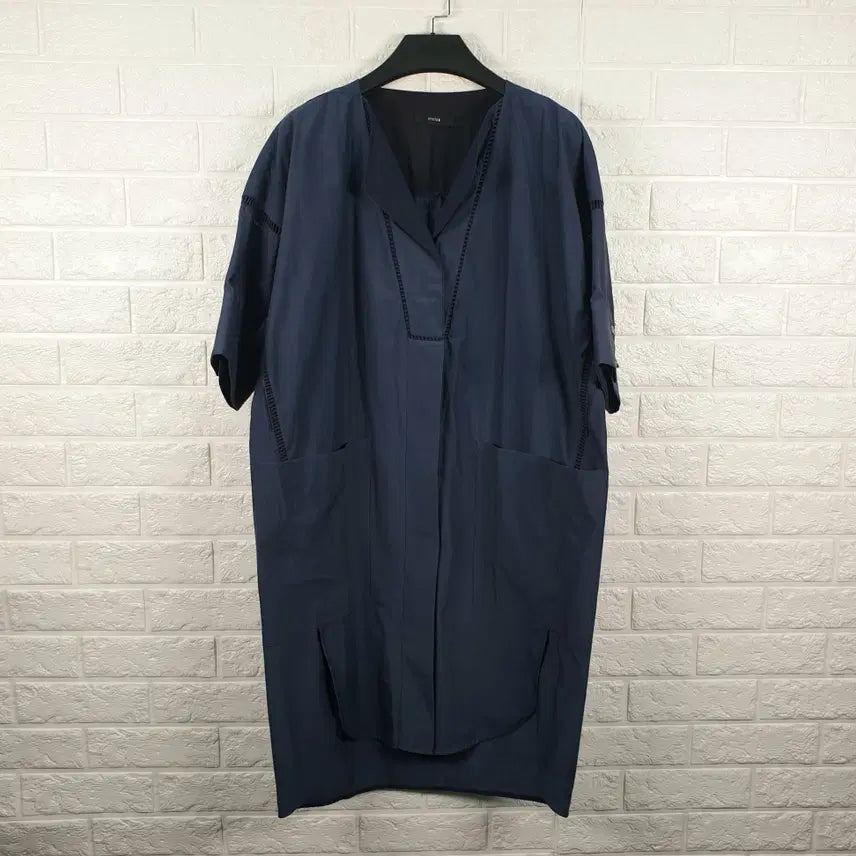 [BUNJANG] System Half Sleeve Long Dress / [66]시스템 반팔 롱 원피스