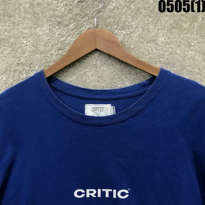 [BUNJANG] Critic Blue Short-Sleeve T-Shirt XL / 크리틱 블루 반팔 티셔츠 XL