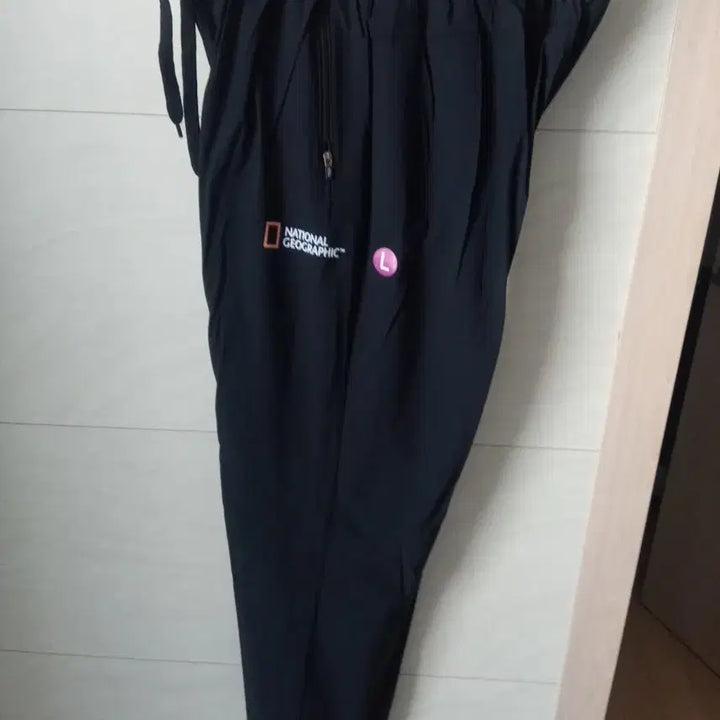 [BUNJANG] National Geographic Summer Cooling Pants L Black New / 내셔널지오그래픽 여름용 냉감팬츠 L 블랙 새상품