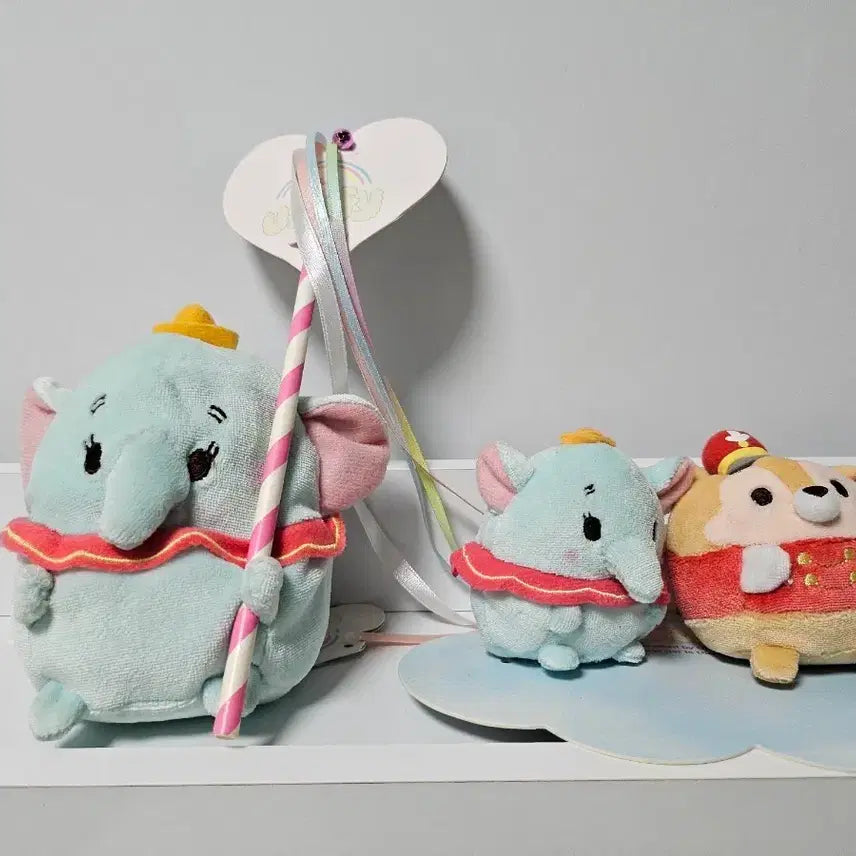 [BUNJANG] Disney Wufi Dumbo Plush Set / 디즈니 우푸피 덤보인형 세트