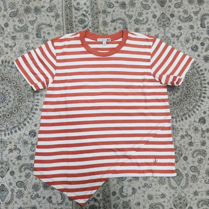 [BUNJANG] Uniqlo x JW Anderson Asymmetric Stripe T-Shirt / 유니클로 X JW앤더슨 언발란스 스트라이프티 M (55까지)