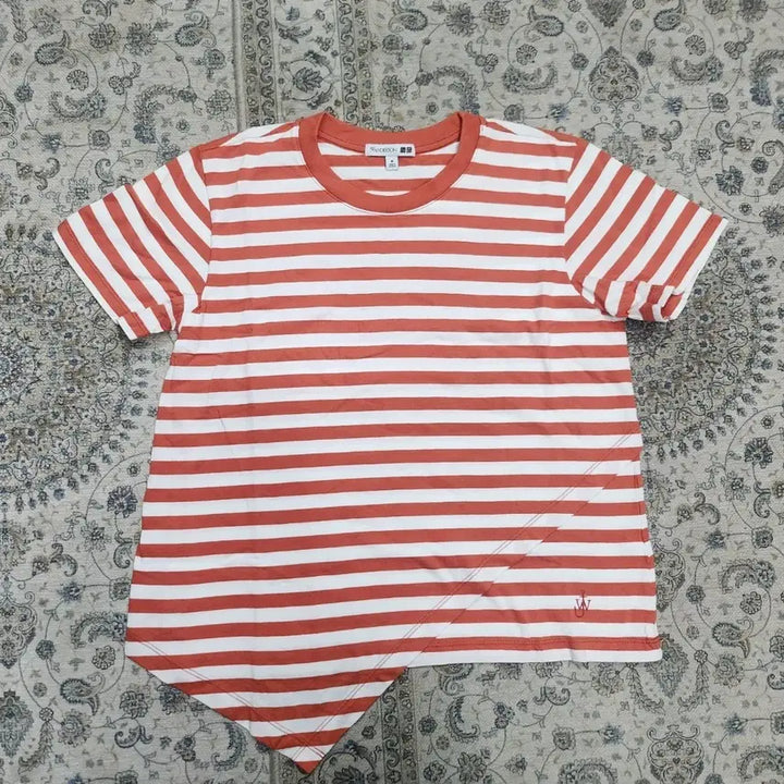 [BUNJANG] Uniqlo x JW Anderson Asymmetric Stripe T-Shirt / 유니클로 X JW앤더슨 언발란스 스트라이프티 M (55까지)