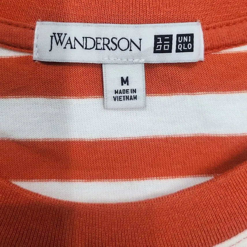[BUNJANG] Uniqlo x JW Anderson Asymmetric Stripe T-Shirt / 유니클로 X JW앤더슨 언발란스 스트라이프티 M (55까지)