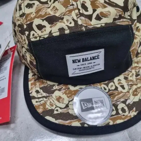 [BUNJANG] New Balance x New Era Camo Camp Cap / 뉴발란스 X 뉴에라 캠프캡 카모