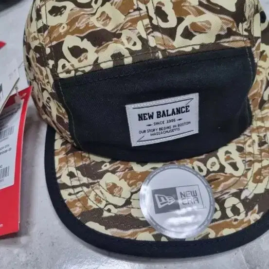 [BUNJANG] New Balance x New Era Camo Camp Cap / 뉴발란스 X 뉴에라 캠프캡 카모