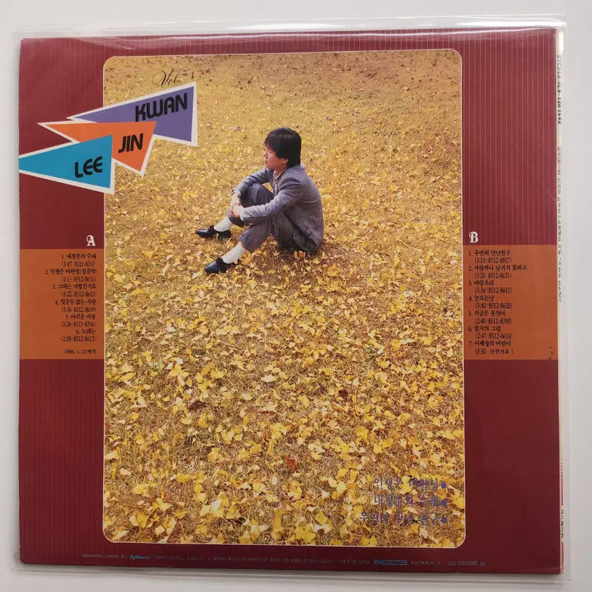 [BUNJANG] Lee Jin Gwan 1st Album LP / 이진관 1집 LP / NM
