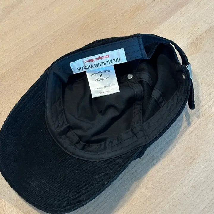 [BUNJANG] The Museum Visitor John Bergeman Corduroy Ball Cap / 급매 더뮤지엄비지터 존버거맨 볼캡