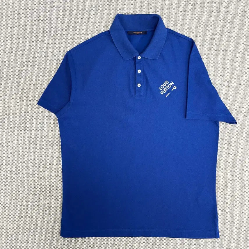 [BUNJANG] Louis Vuitton LV Logo Polo Shirt / [L]루이비통 LV로고 pk 카라티
