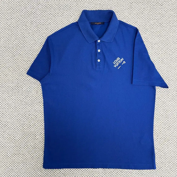[BUNJANG] Louis Vuitton LV Logo Polo Shirt / [L]루이비통 LV로고 pk 카라티