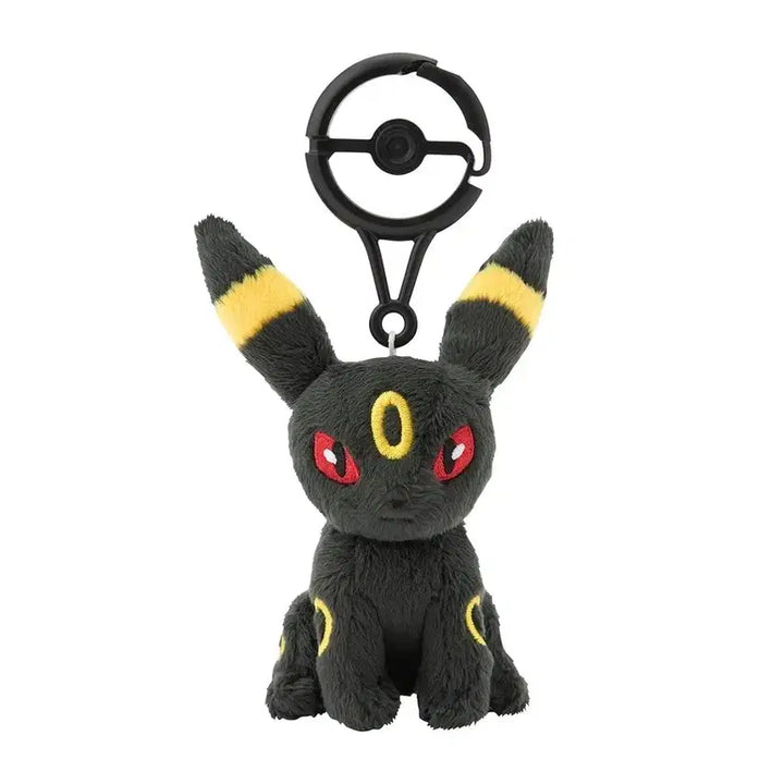 [BUNJANG] Pokémon Umbreon Carabiner Mascot Plush Keychain / 포켓몬스터 블래키 카라비너 마스코트 인형