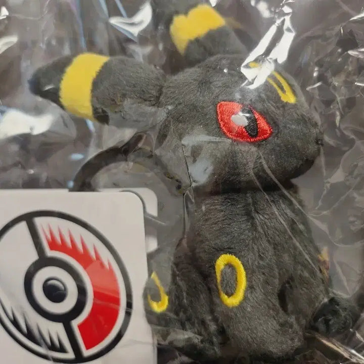 [BUNJANG] Pokémon Umbreon Carabiner Mascot Plush Keychain / 포켓몬스터 블래키 카라비너 마스코트 인형