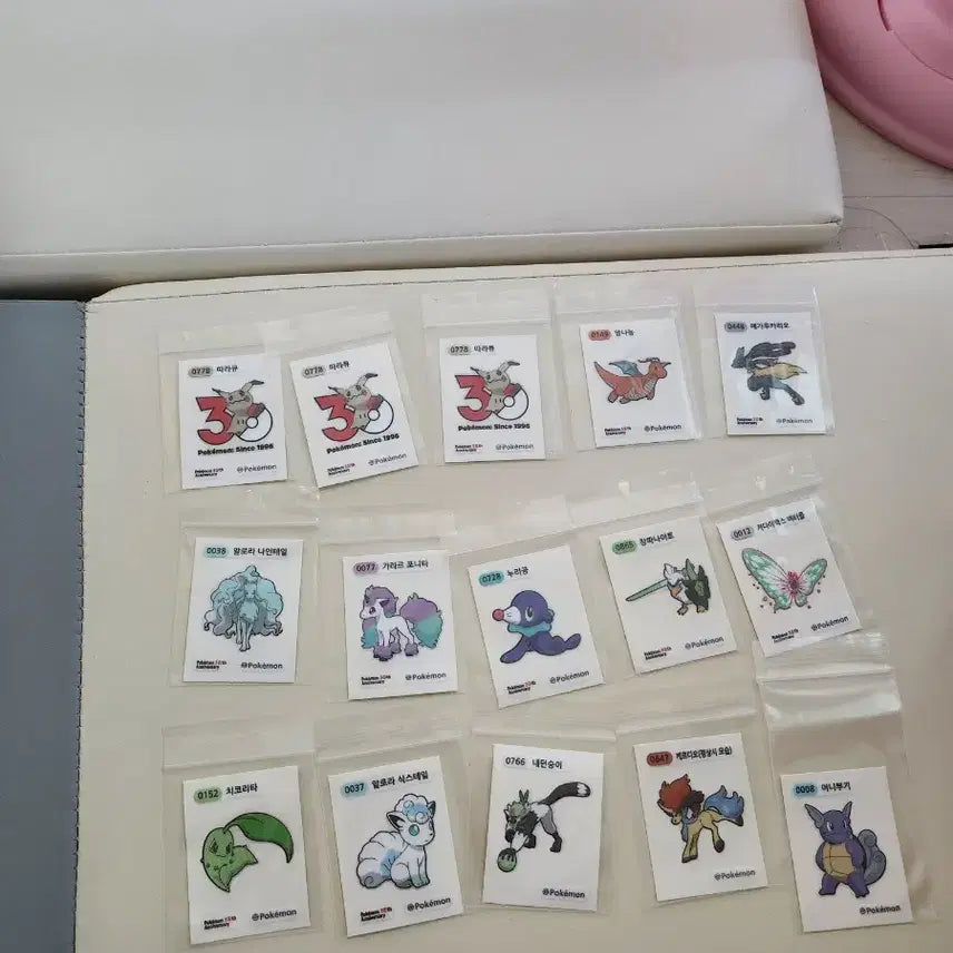 [BUNJANG] Pokemon Bread Stickers Collection / 포켓몬 띠부실 컬렉션