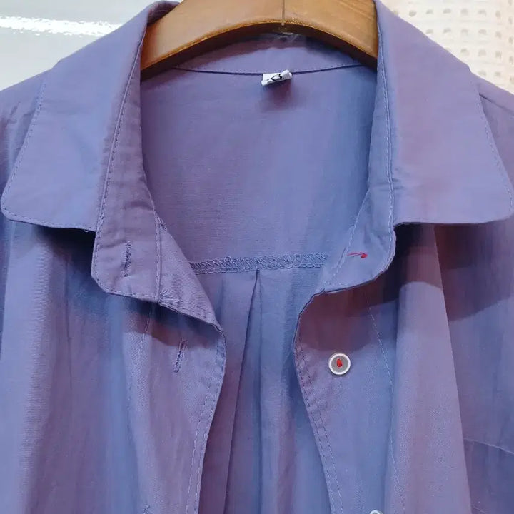 [BUNJANG] Purple Blouse Shirt / 퍼플 셔츠  블라우스