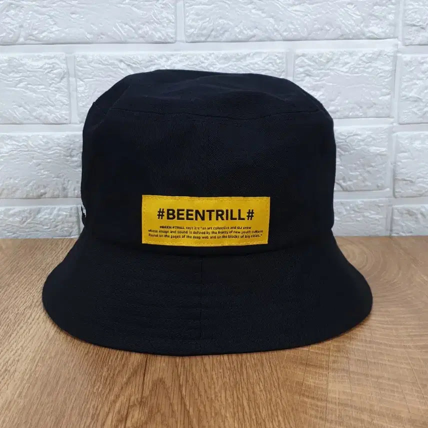 [BUNJANG] VINTRILL Taping Hashtag Bucket Hat 57cm / [57cm]빈트릴 테이핑 해시태그 버킷햇
