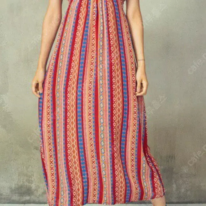 [BUNJANG] Vickybender Ethnic One-Piece Dress / 비키니밴더 에스닉 원피스