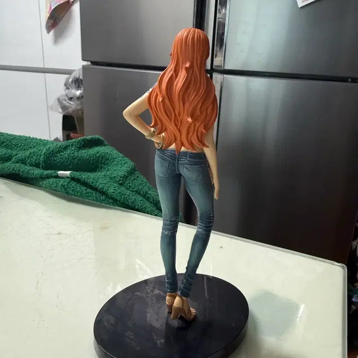 [BUNJANG] One Piece Nami "Jeans Version" Figure / 원피스 나미 피규어 청바지 버전