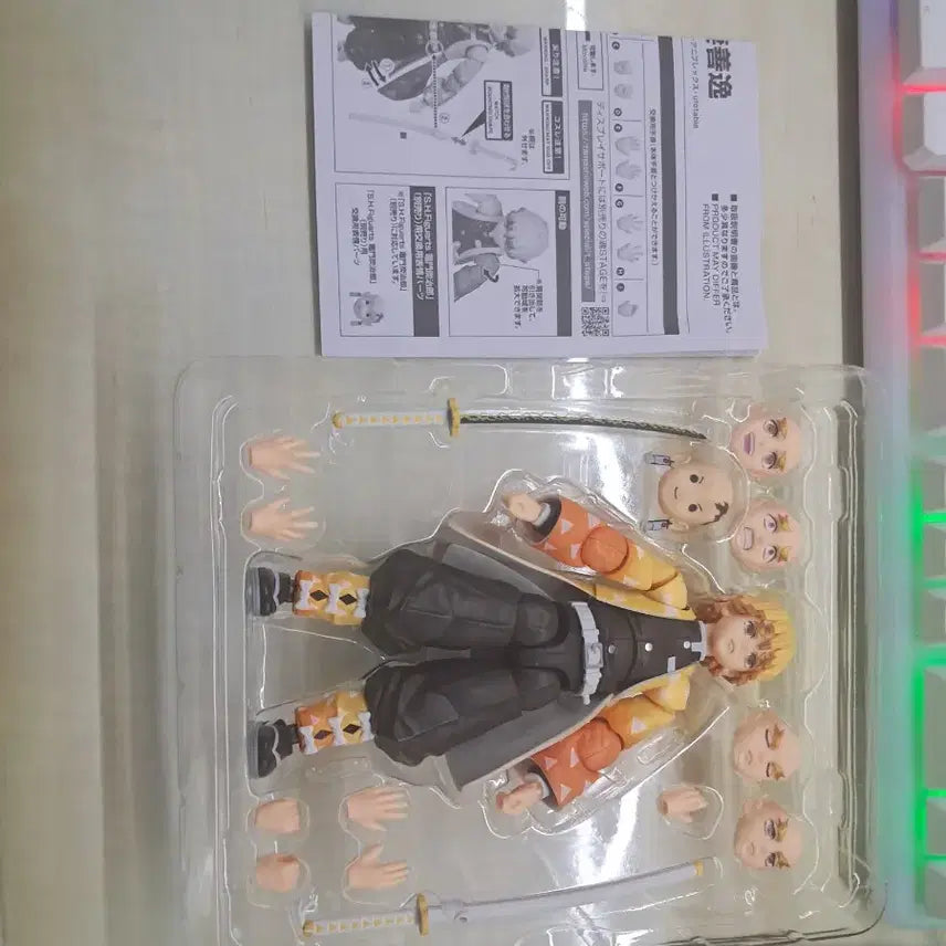[BUNJANG] Bandai S.H.Figuarts Demon Slayer Zenitsu Agatsuma Action Figure / 반다이 SHF 귀멸의 칼날 아가츠마 젠이츠 판매합니다